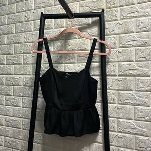 Express Black Tank Elastic Waist